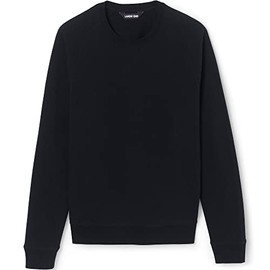 Lands' End Adult Crewneck Sweatshirt Large Black