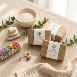 Kit Jabn Artesanal Romero Eucalipto Vitamina E 2 Piezas  Jabonera Natural  Revitalizante  Hecho a Mano  200 gr  Sin Parabenos                         