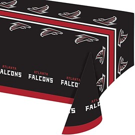 Trendware Atlanta Falcons Plastic Tablecloths, 3 ct