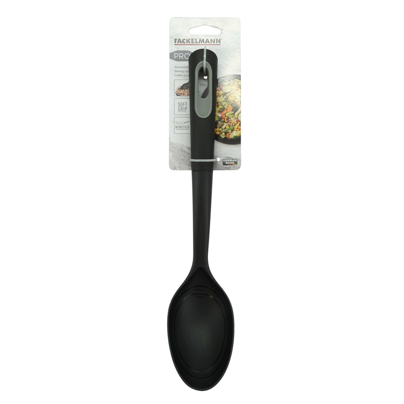 Fackelmann PRO Solid Spoon, Multi Functional Serving Spoon, Cooking Spoon,