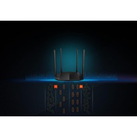 Tenda AC8 Router WiFi AC1200, Doble Banda (5GHz/2.4GHz), WiFi Router Inalámbrico, Modo Punto de Acceso, 4 * 6dBi Antenas Externas, WAN/LAN Puertos Gigabit, Penetración de Paredes, IPV6, Mu-MiMo