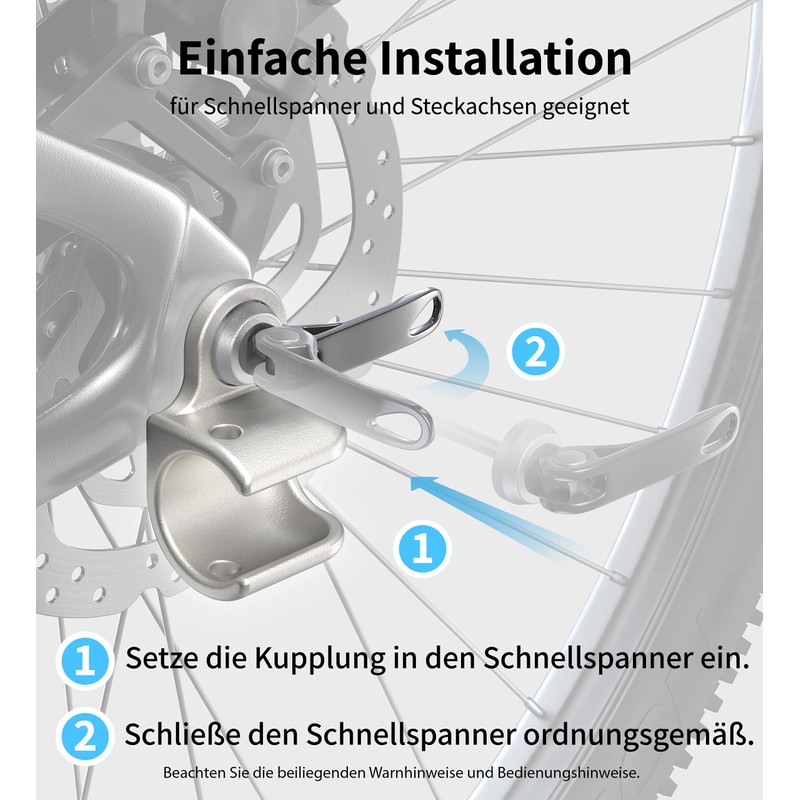 ZWEIBERG® Bicycle Trailer for ThuIe and Chariot – Tested in