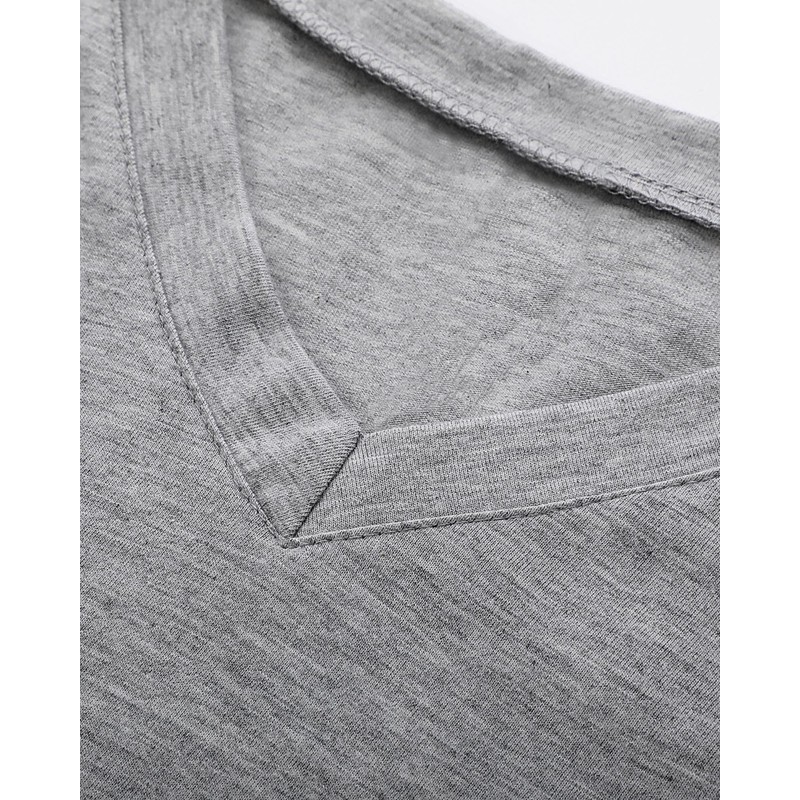 Ficerd 3 Pack Men's Big and Tall Shirts Cotton V