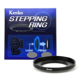 Kenko Step Up Ring - (Lens) 37mm to 58mm (Filter) - Black - ksur-3758