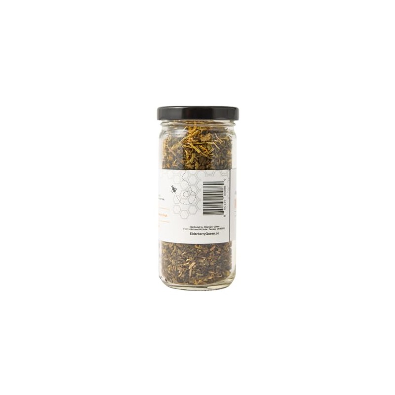 Elderberry Queen Té Verde De Mango Descafeinado De Hojas Sueltas,