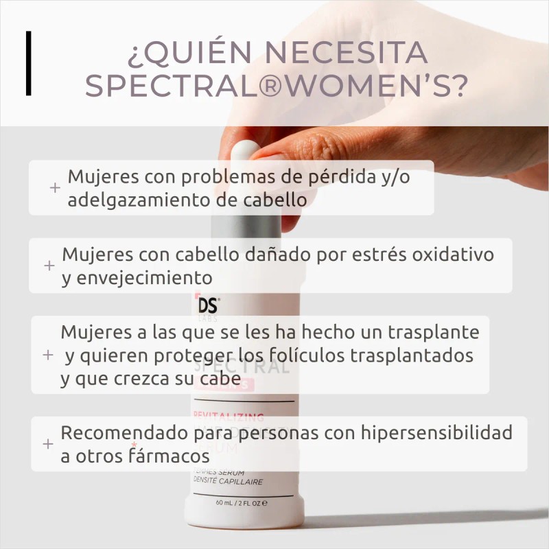 Spectral ® Womens Serum Para La Densidad Capilar.