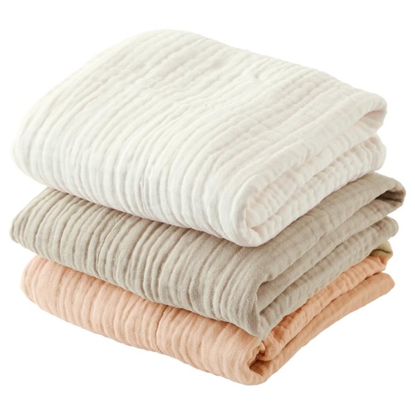 regalo 6-ply Gauze Baby Ticket, Swaddle, Gauze Hat, Bath Towel,