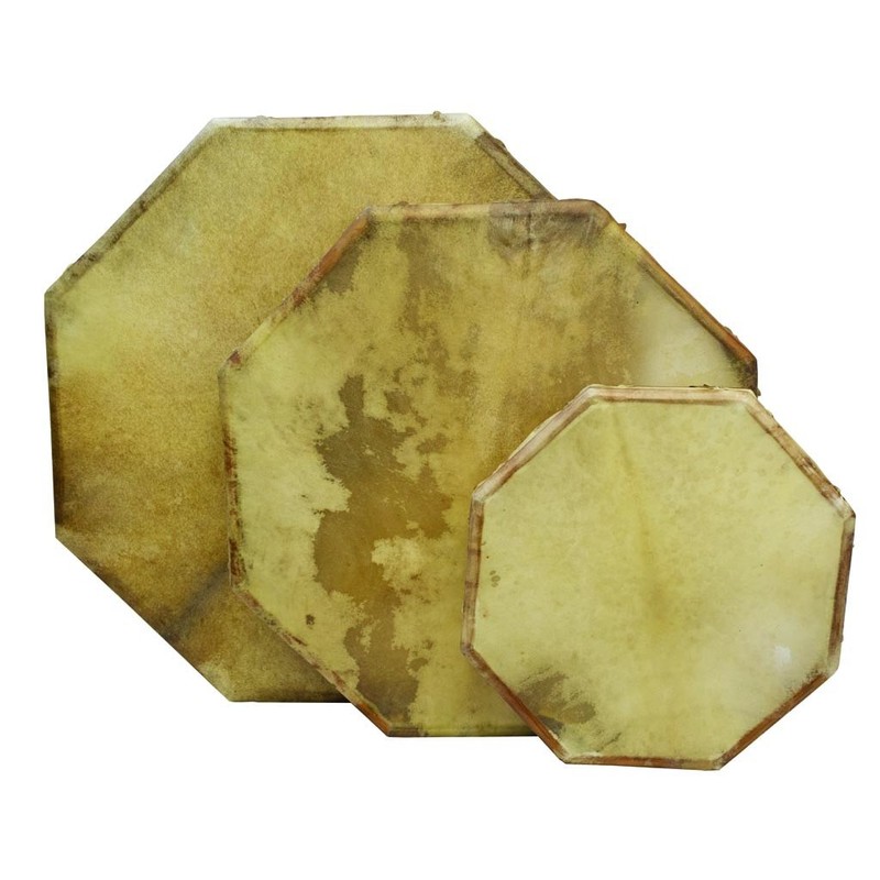 Shaman drum 8-corners with goat skin, Frame Drum, handmade …