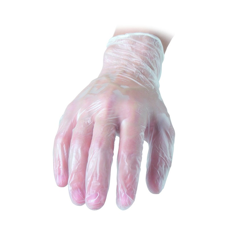 Reflexx R36 Powder Free Vinyl Gloves Small Clear 100