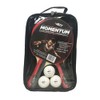 Jett Momentum 2 Player Ping Pong Paddle Set with Case