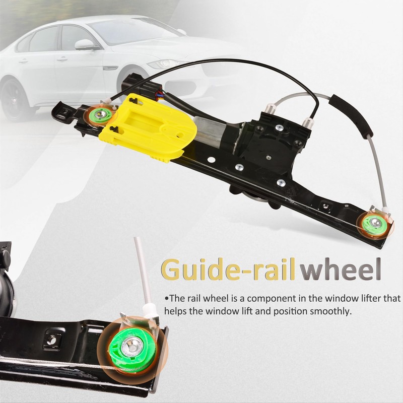 Predep Rear Right Passenger Side Power Window Regulator with Motor