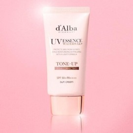 달바 워터풀 핑크 톤업 선크림 비건 물광 50ml x 1개 Dalba Waterful Pink Tone-Up Sunscreen Vegan Dewy 50ml x 1 piece