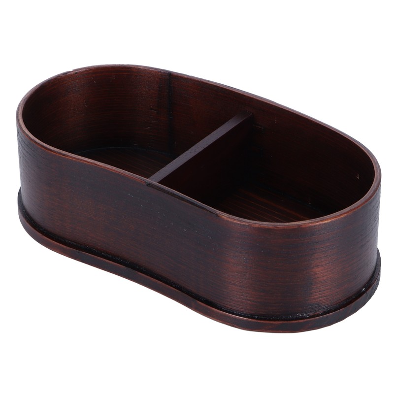 Portable Lunch Box Set Japanese Wooden Food Storage Container for