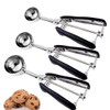 Cookie Dough Scoops Set of 3 - Large, Mini &