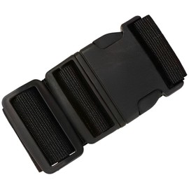 KINDOYO Luggage Suitcase Straps - Travel Accessories Thickened Luggage Belt with Quick Release Buckle, Adjustable Travel Luggage Straps for Suitcase Baggage, Black, 1 Piece