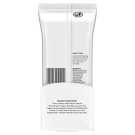 Olay Cleanser Mild Facial Cloth, Unscented, 30 Pieces, No Color / 올레이 클렌저 순한 페이셜 천 무향 30개입 No Color