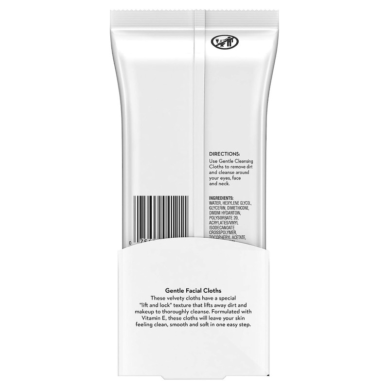 Olay Cleanser Mild Facial Cloth, Unscented, 30 Pieces, No Color