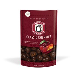 Chukar Cherries Classic Dark Chocolate Cherries (Pack of 2)