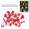 Snowman String Lights Cute Snowman Design 6.6ft Long Remote Control