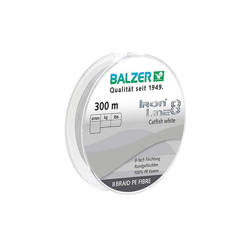 Balzer Iron Line 8 Catfish Braided Fishing Line 300 m