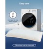 ZonLi Adjustable Memory Foam Body Pillow for Adults, Firm Support
