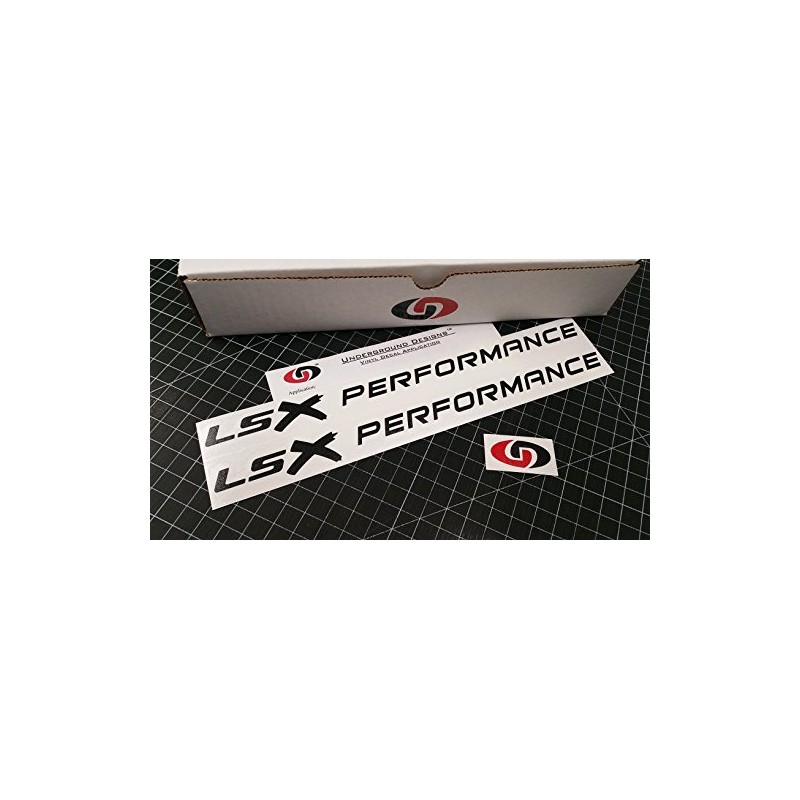LSX Performance Hood Decals (2-Pack) Racing Engine LS1 LS6 LS2