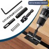 Saipor 3pcs Self Centering Drill Bit Set, 3/32", 7/64", 9/64"