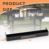 MOASKER Front Griddle Caddy for Blackstone 36" Griddle, Accessories Storage