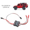 Electronic Speed Controller, Waterproof 40A RC Brushed ESC with Three