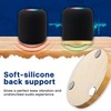 Bangcheer Bamboo Stand for Homepod/HomePod 2 with Non-Slip Feet and
