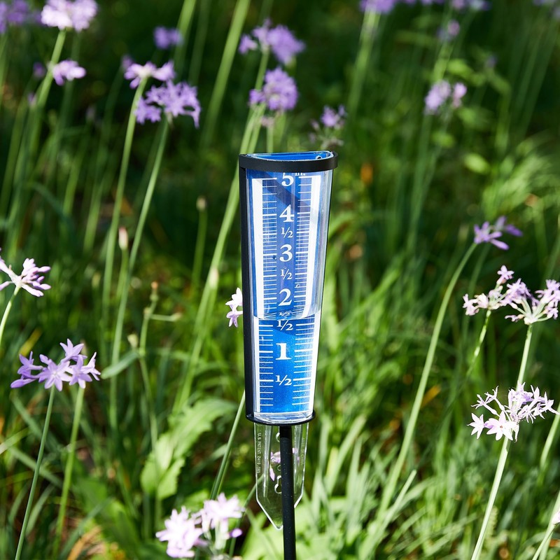 Outdoor Rain Gauge Stand for AcuRite 00850A3, Freestanding Mount for