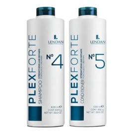 Lendan Plex Forte Reparación Shampoo 1 L  Acondicionador 1l                                                                                           