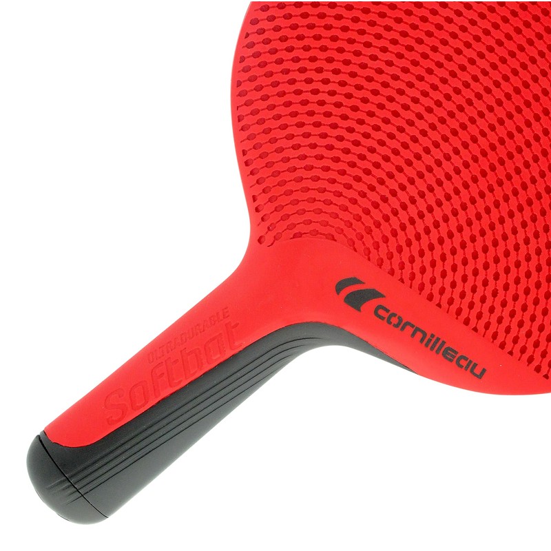Cornilleau Softbat Eco Design Table Tennis Bat, Red