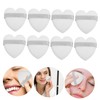 Ipetboom 8Pcs Heart Shaped Makeup for Loose and Setting Fluffy