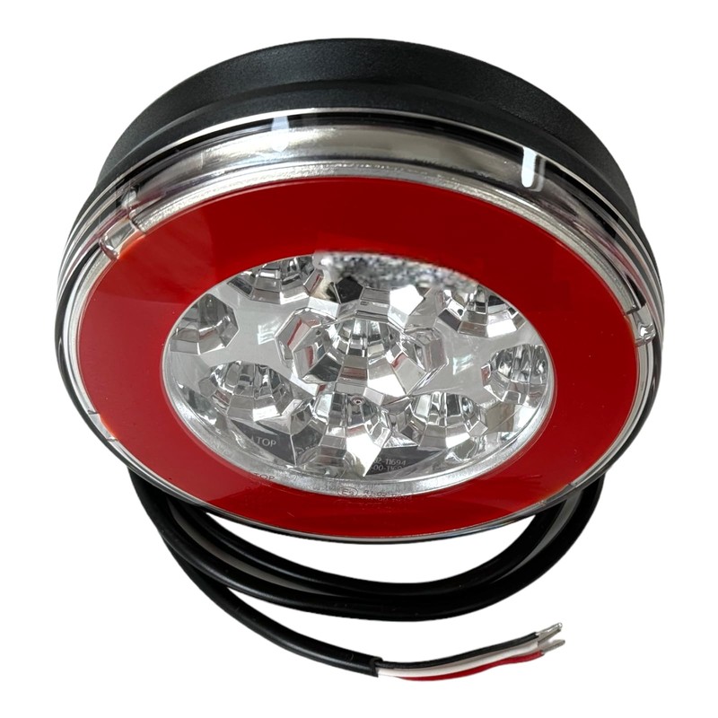 MelTruck® 2 Function Round Neon LED Rear Fog Light E9