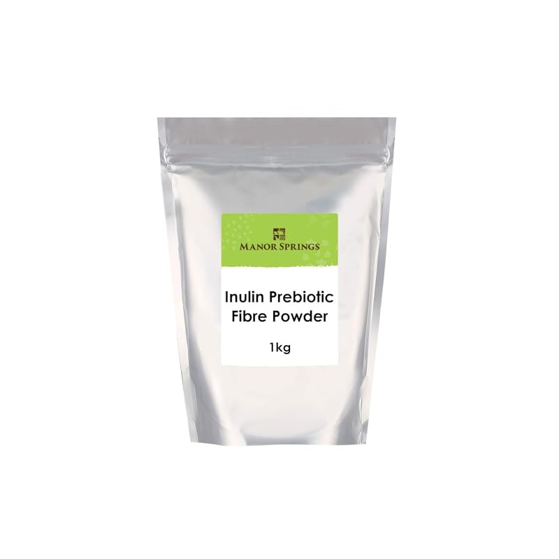 Inulin Prebiotic Fibre Powder 1kg by Manor Springs