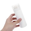Toddmomy 2PCS Talquera Portátil Vacía 15cm Plástico Blanco