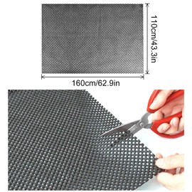 Non-Slip Mat for Carpet, Non-Slip Carpet Underlay, 110 x 160 cm, Rug Gripper, Car Non-Slip Mat, Waterproof Non-Slip Mat for Shelf, Drawer, Car, Pallet, Carpet