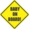 Baby on Board Safety Car Sticker Decal 5" X 5"