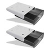 CMOISO Under Desk Drawers, Under Table Drawer, 2PCS Creative Desk