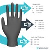 Unigloves BioTouch Nitrile Disposable Gloves - Biodegradable, Multipurpose, Medical Grade