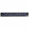Autotek 4-Band Audio Equalizer with Built-in 2-Way Crossover, 9 Volts,