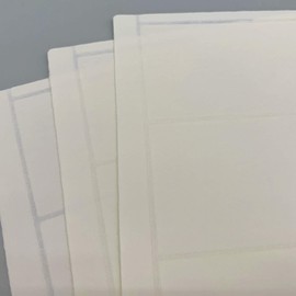 MOLZA Minokami Kobo Inkjet Washi Business Card with Ears, A4, 3 Sheets (2.2 x 3.6 x 3.6 x 10 Sides, Total of 30 Pieces) GD01