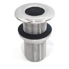 EEYAD 316 Stainless Steel Full Thread Boat Thru-Hull Fitting Drain