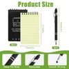OT-NVWOZR 3PCS Waterproof Notebook, 3" x 5" All-Weather Pocket Notepad