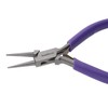 Purple Handle Round Nose Pliers Super-fine Round Nose with Spring