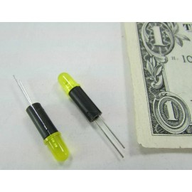 KingBright Lot 10 KingBright Mounted Yellow LEDs WP7113BR12.7-C