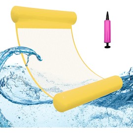 Inflatable Swimming Bed, Inflatable Water Hammock, 4-in-1 Inflatable Water Toy, Pool Accessories, Inflatable Hammock Pool Inflatable Hammock for Adults and Children