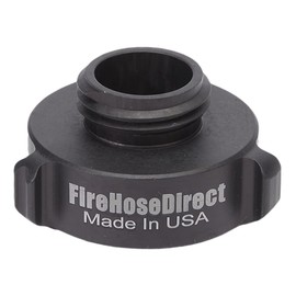 Aluminum 1 1/2" Female NPSH to 1" Male NH Fire Hose Adapter