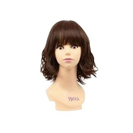 All Wig Lollipop Wave Bob Heat Resistant Maroon Brown